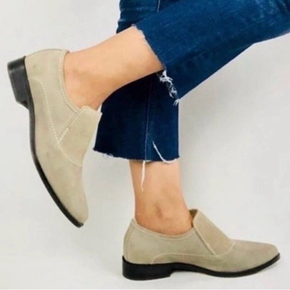 Free People Brady Slip on Nubuck Loafer